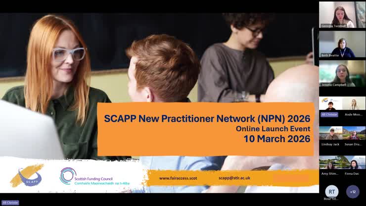SCAPP New Practitioner Network – Online Launch & Information Session ...