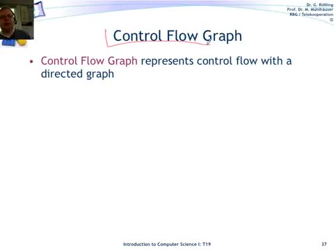 T19.37-48 Control Flow Graphs and Coverage tests