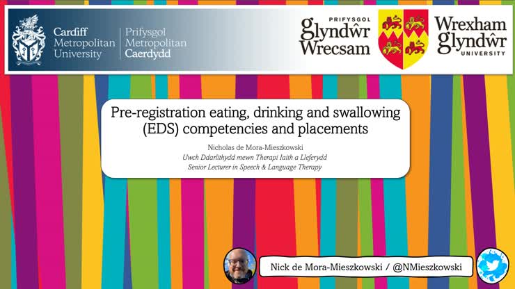 Pre-registration eating, drinking and swallowing (EDS) competencies and ...