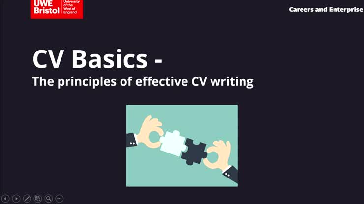 Essentials: CV Basics