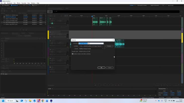 How to edit using Audition