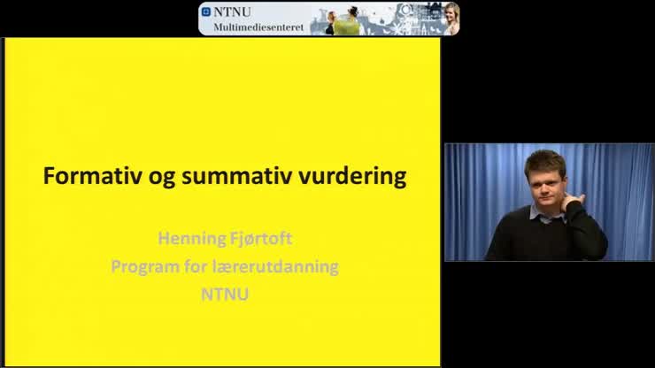Formativ og summativ vurdering