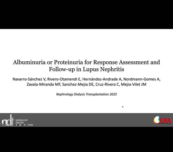 Albuminuria or Proteinuria for Response Assessment and Follow-up in ...