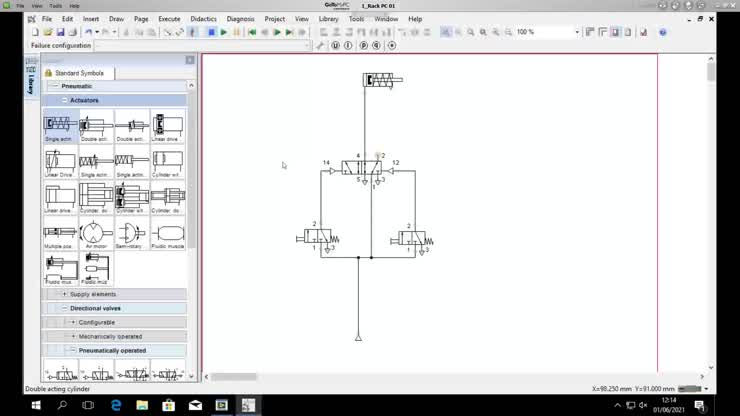 How to block off a port in FluidSim