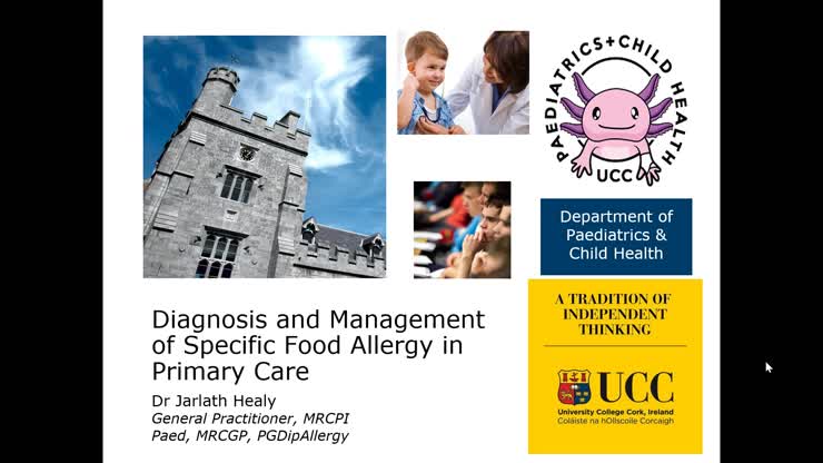 Diagnosis and Management of Specific Food Allergy in Primary Care: Dr ...