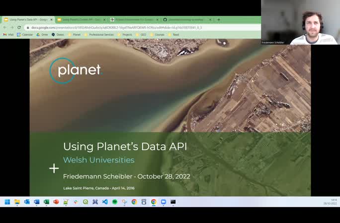 Webinar #3: Planet's Data API