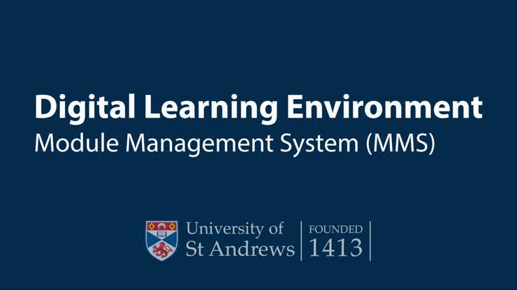 Digital Learning Environment - MMS