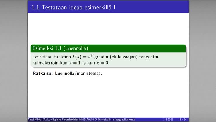 Johdanto Ja Esimerkki