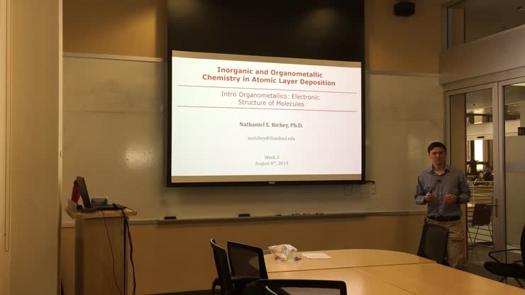 Nathan Richey: Intro Organometallics: Electronic Structure of Molecules ...