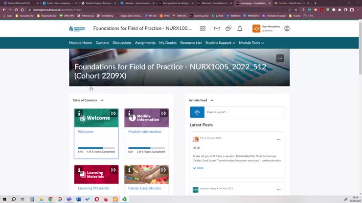 Uploading your assignments in LearningZone