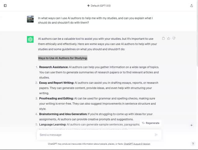 Guidelines for Using AI Authors