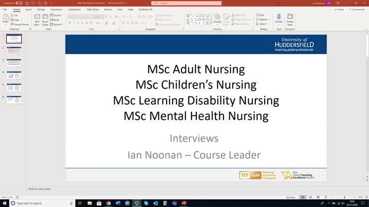 msc-nursing-pre-interview-film
