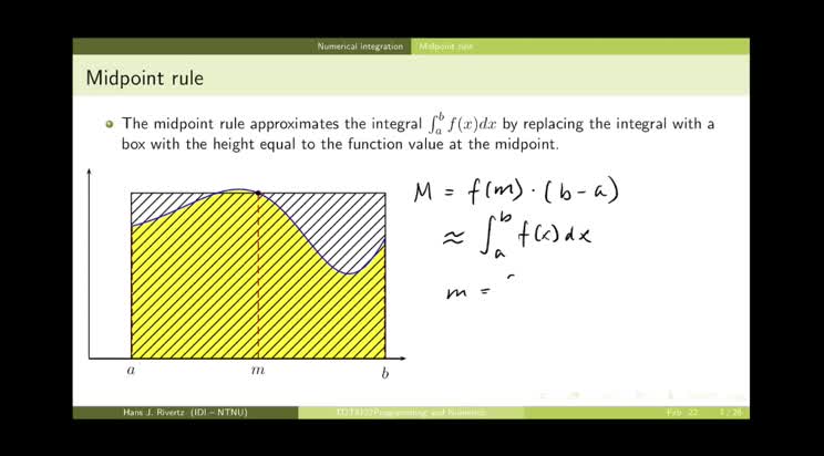 Lecture 7 Numerics TDT4127