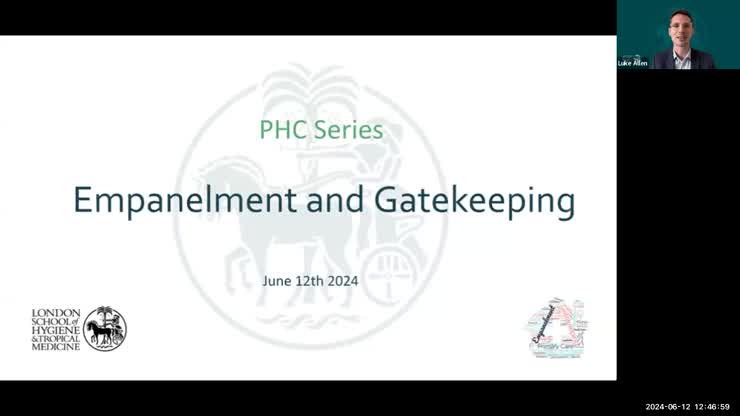 The role of empanelment and gatekeeping in primary care