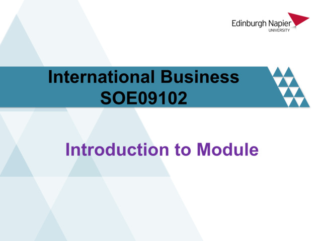 Introduction to Module