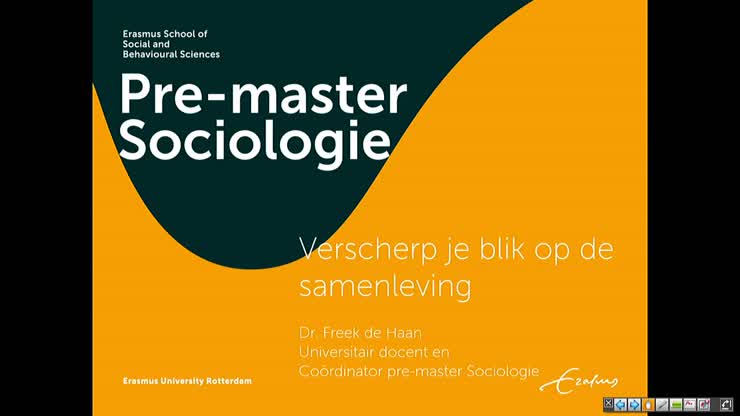 Premaster Sociologie