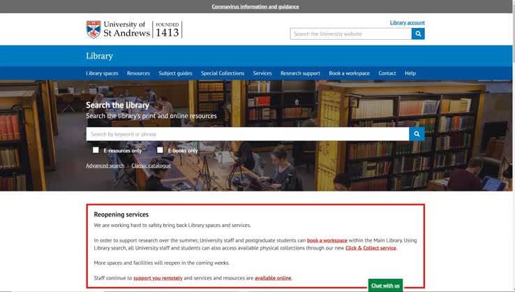 Library top tips - Try searching