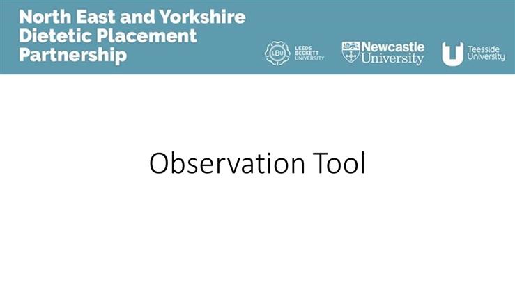 Observation tool