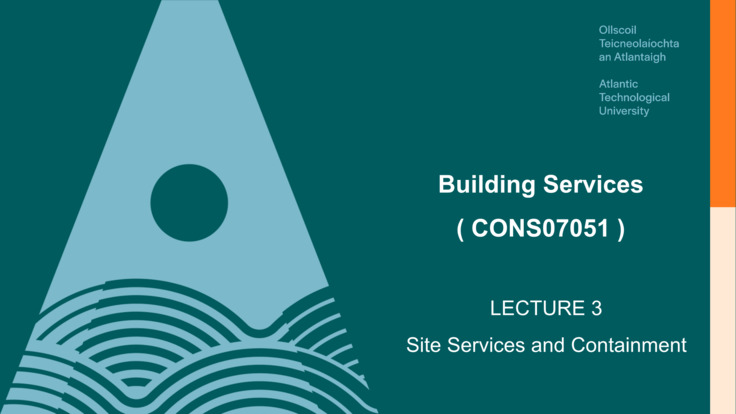 20250929 - BS - Site Services - Containment - Lecture 3 - AM (Recording)