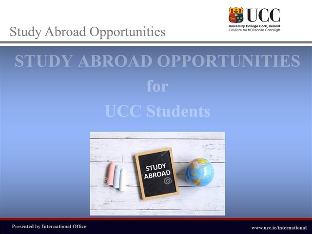 Study Abroad Presentation for Website