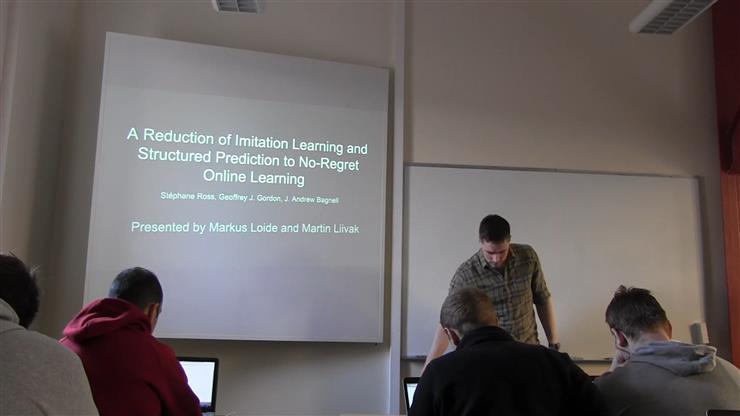 Week 2: A Reduction of Imitation Learning and Structured Prediction to ...