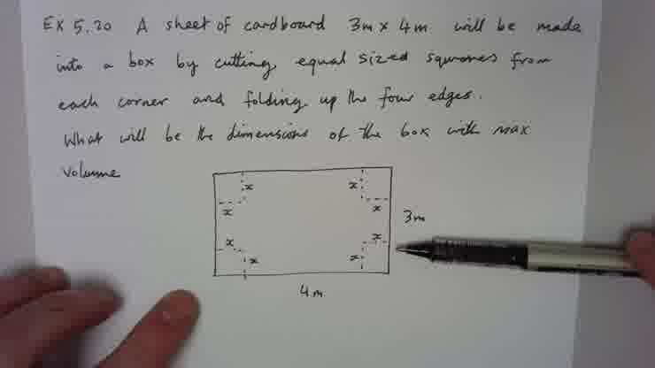 1.011 Optimisation example - box
