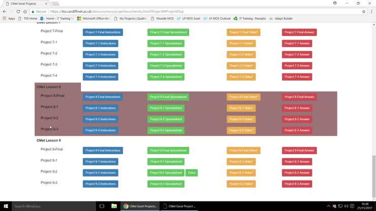 MOS Excel - Project 8-Final Answer