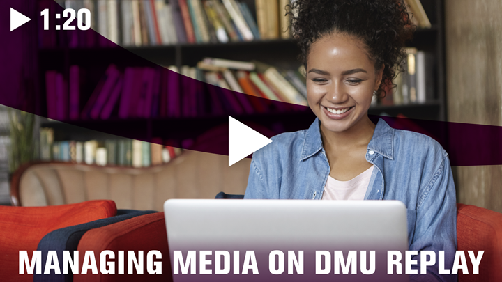 Managing Media on DMU Replay