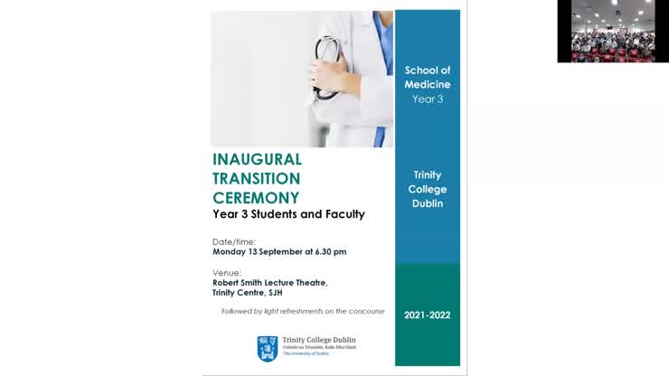 Transition Ceremony - Introductory Lecture
