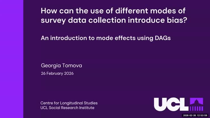 How can different modes of survey data collection introduce bias?