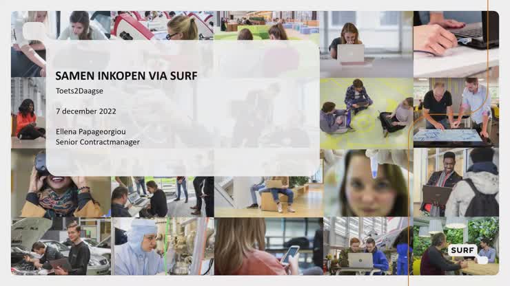 2022-12-07 - Inkopen via SURF: Krachtenbundeling loont (Ellena ...