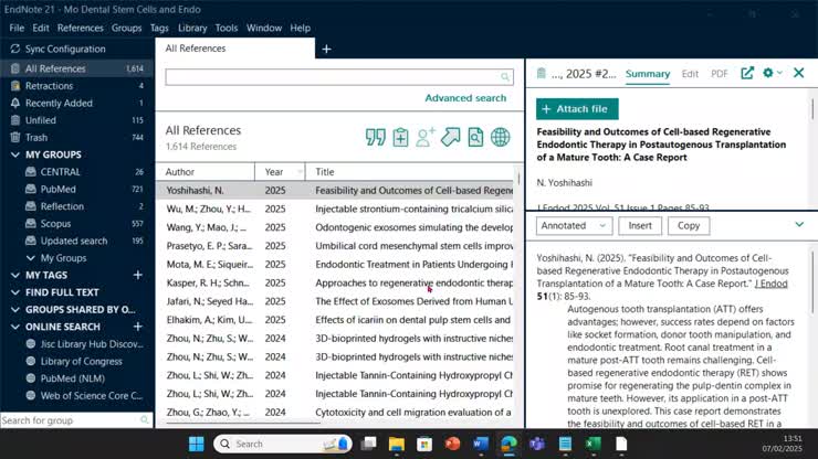 EndNote 21: Selecting your reference style Cite them Right-Harvard