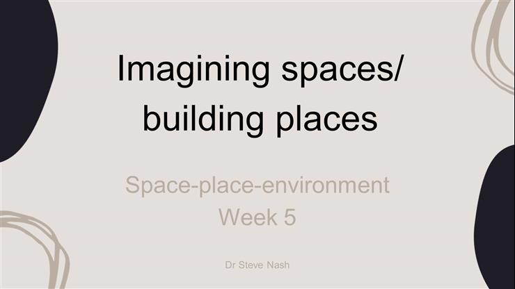 Lecture Week 5 Part 1