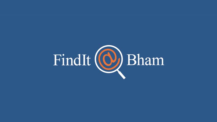 How to use the FindIt@Bham search bar