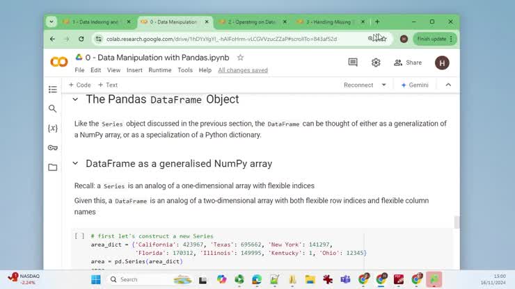 Video 7-3: Handling Missing Data