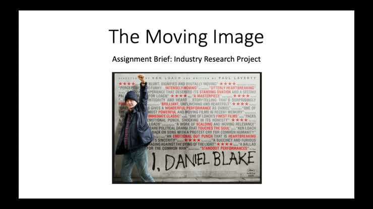 Assignment Brief - Industry Research Project