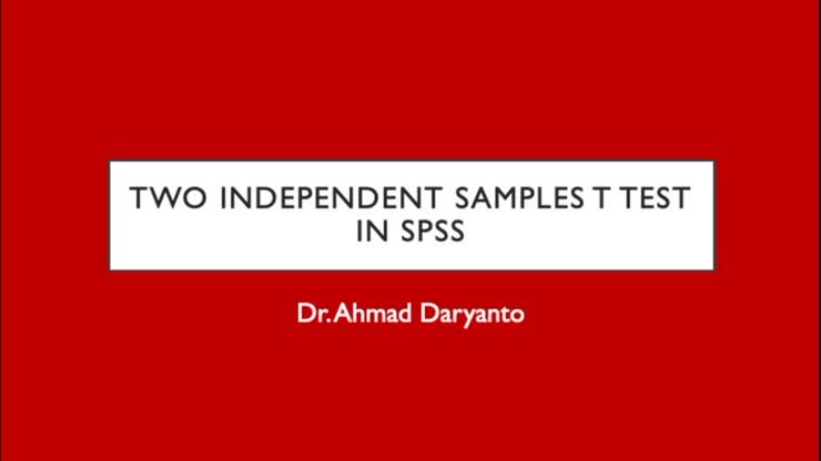 Testing means_two indp samples t test