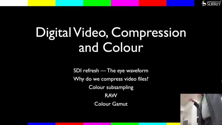 Video Fundamentals Seminar 9, more digital, more codecs