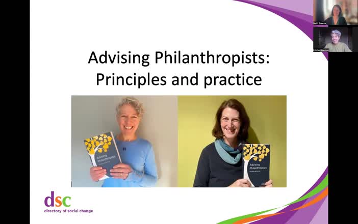 Advising Philanthropists Book Overview