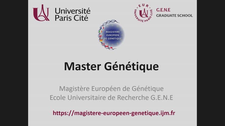 Master Génétique