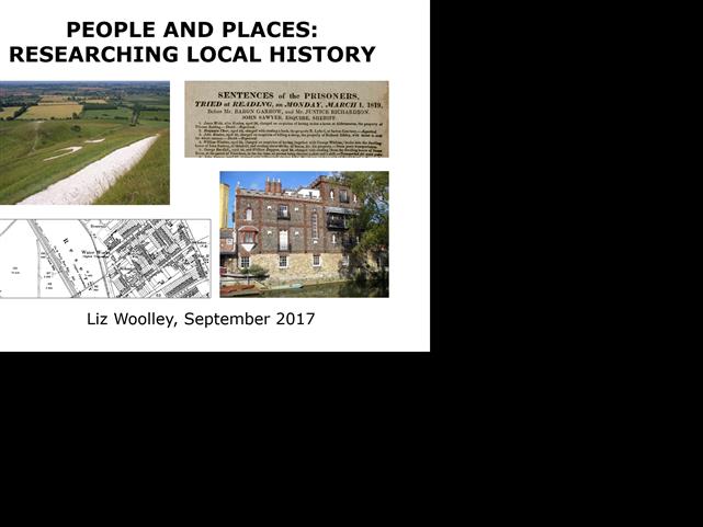 Local history: how to do it!
