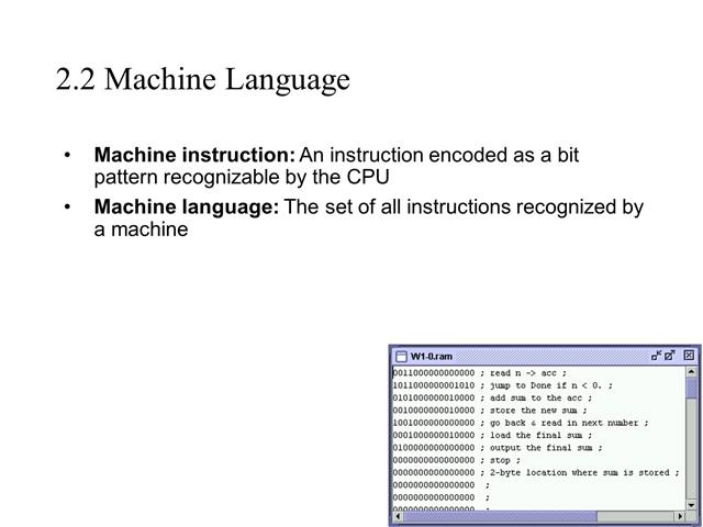 Intro CS Ch 2.2 Machine Language tiistai 7. maaliskuuta 2023 at 15.35.12