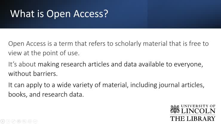 Introduction to Open Access