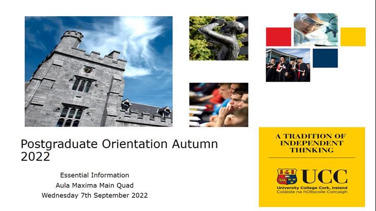 Postgrad Orientation Autumn 2022 Wednesday 7 September 2022 at 08:49:15