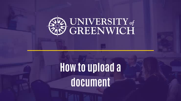 How to upload a document