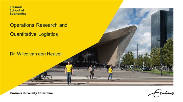 Operations Research and Quantitative Logistics