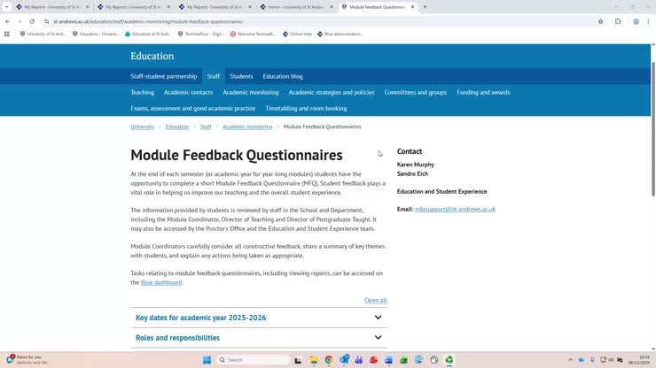 Accessing Reports in Blue