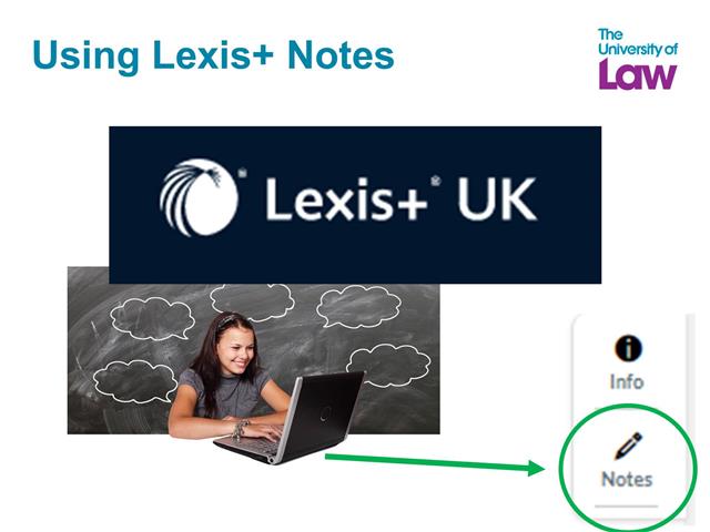 Using Lexis+ Notes