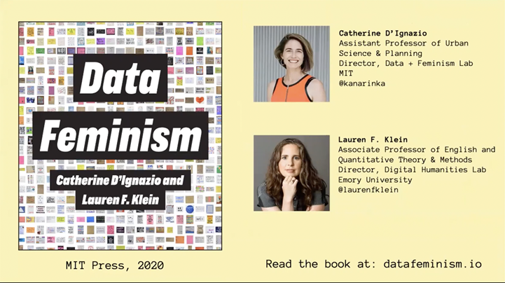 Data Feminism by Catherine D’Ignazio