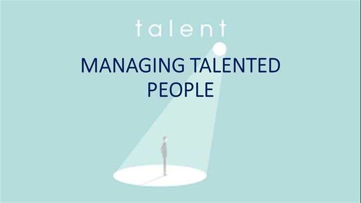 Managing Talented People Part 1